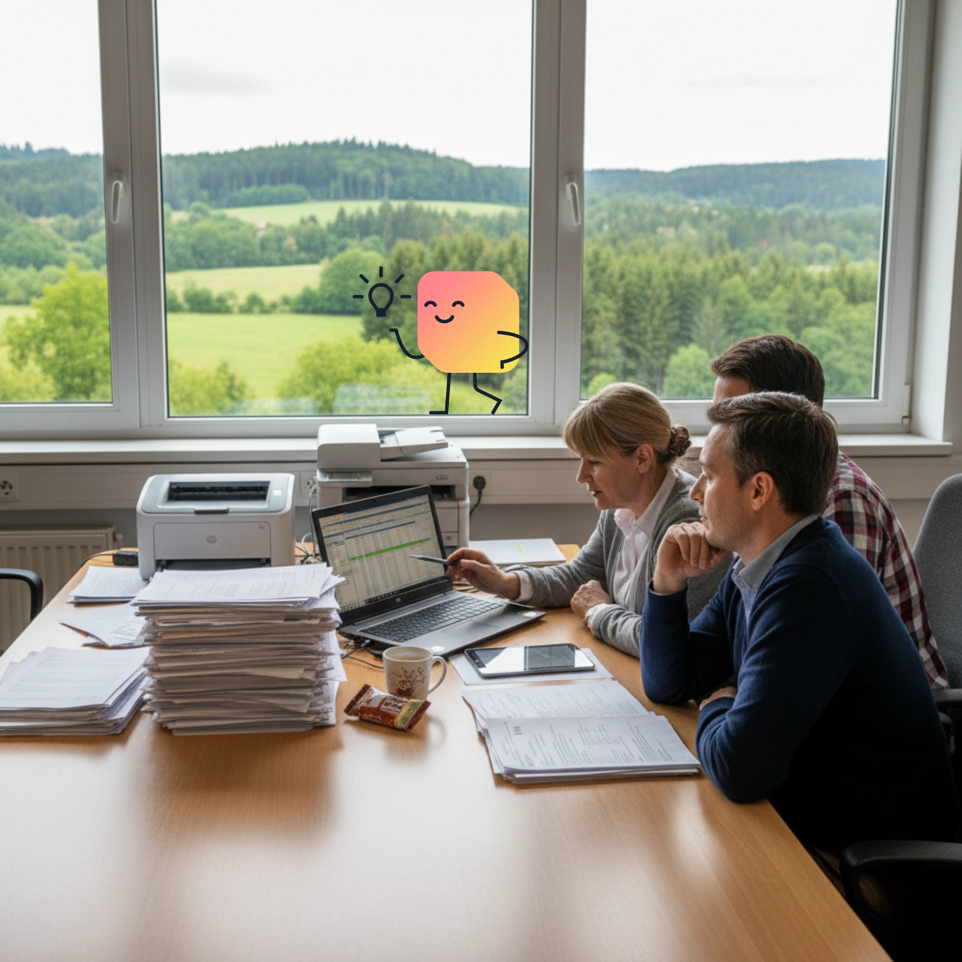 Fotografie ze školení